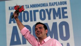 Jeden z členů radikální levicové strany SYRIZA