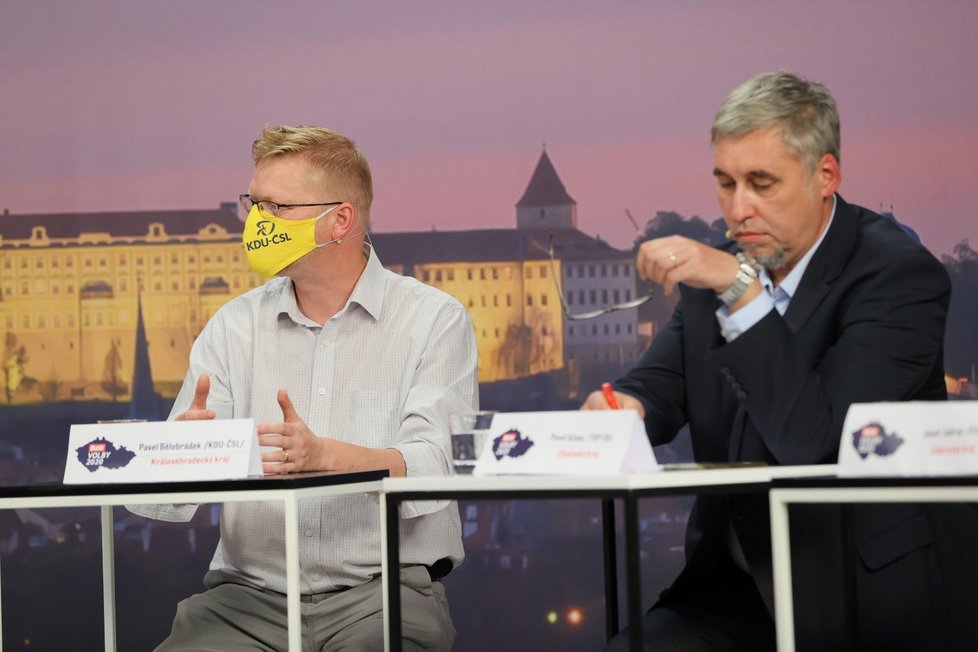 Debata Blesku o školství: Pavel Bělobrádek (KDU-ČSL) a Pavel Klíma (TOP 09) (17. 9. 2020)