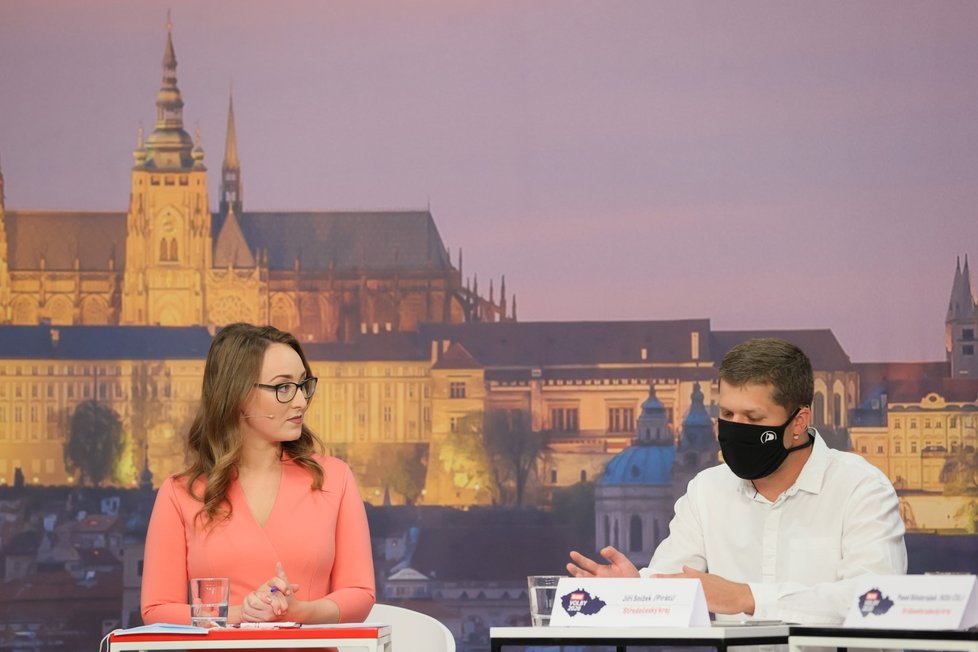 Debata Blesku o školství: Sabina Dračková a Jiří Snížek (Piráti) (17. 9. 2020)