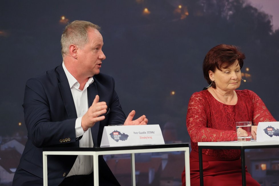 Debata Blesku o školství: Petr Gazdík (STAN) a Alena Nohavová (KSČM) (17. 9. 2020)