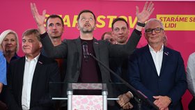 Tisková konference STAN po vítězství v senátních volbách. (17.10.2026)