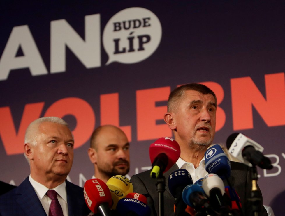 Vítězný proslov Andreje Babiše po sněmovních volbách 2017