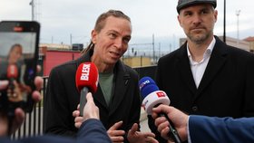 Volební štáb Pirátů: Zdeněk Hřib a Ivan Bartoš