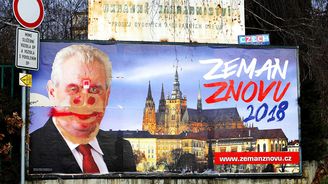 Prezident lhář i "nerušit, kradu". Podívejte se na volební street art v Česku