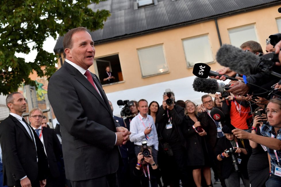 Švédský premiér Stefan Lofven