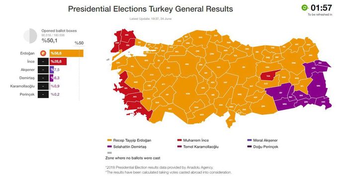 Volební mapa
