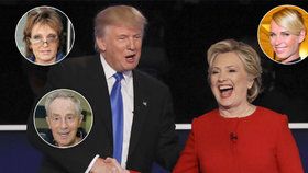 V USA o post prezidenta soupeří Donald Trump a Hillary Clintonová. Koho volily české celebrity s americkým občanstvím?