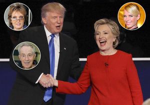 V USA o post prezidenta soupeří Donald Trump a Hillary Clintonová. Koho volily české celebrity s americkým občanstvím?