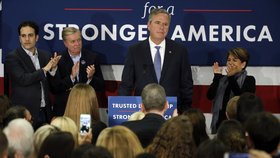 Republikán Jeb Bush v Jižní Karolíně boj o Bílý dům vzdal.