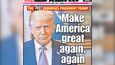 New York Post drží palce Donaldu Trumpovi.