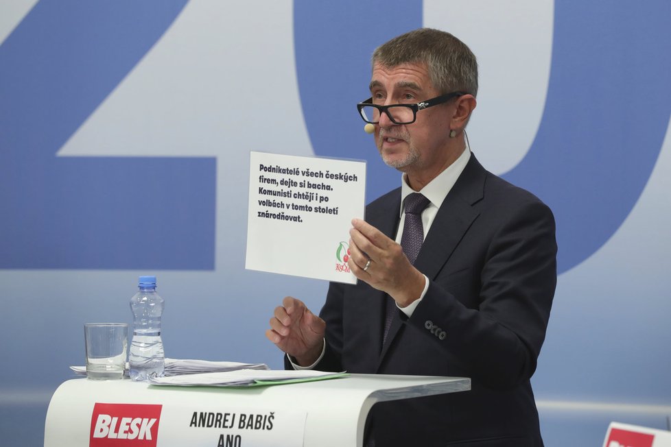 Superdebata Blesk.cz: Vzkaz od Andreje Babiše