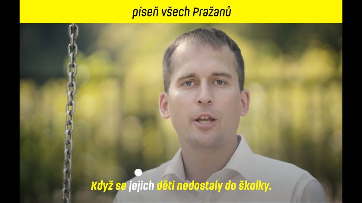 Dej Prahu sobě. Nové uskupení Praha sobě v čele s poslancem Janem Čižinským (40) představilo volební klip, kde vybízí, aby si Pražané vzali Prahu zpět.