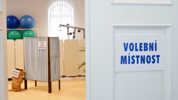 Volební místnost Volební místnost