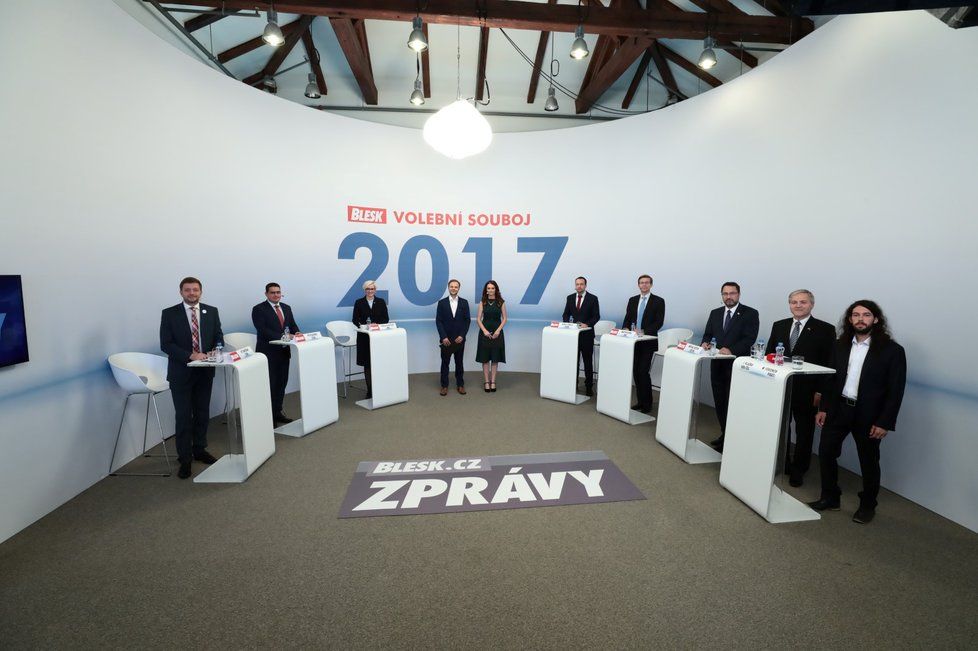 Předvolební debata s názvem Život v Česku