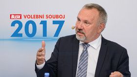 Kde kupuje Pavel Kováčik (KSČM) mléko? Odpověděl v Blesk Volebním souboji 2017.
