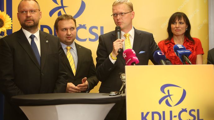 Volební štáb KDU-ČSL