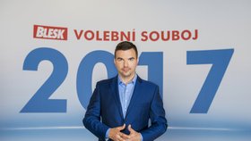 David Vaníček bude moderovat superdebatu s lídry.