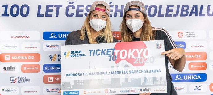 Markéta Nausch Sluková s Barborou Hermannovou mají jistou účast pod pěti kruhy v Tokiu.