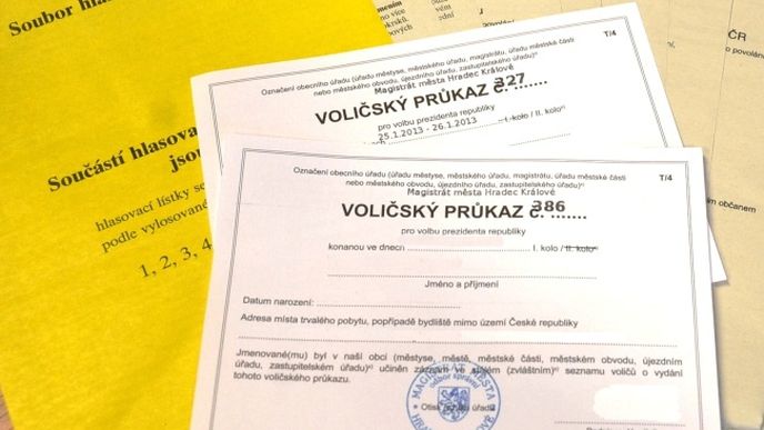 Voličský průkaz