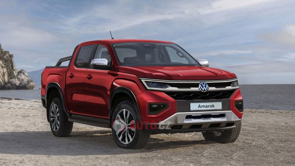 Nový VW Amarok vykreslen dle skic: Takto nějak bude vypadat!