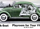Když měl VW Brouk místo zadních sedaček herní zónu pro děti