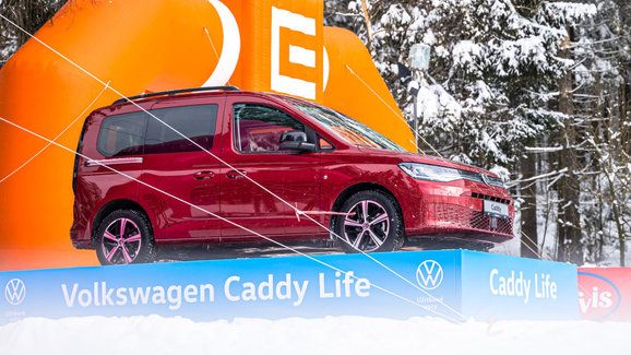 Nový Volkswagen Caddy má českou výstavní premiéru, objeví se na Jizerské 50
