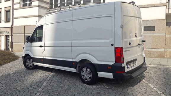 Volkswagen Crafter s chladírenskou vestavbou: Nad bodem mrazu