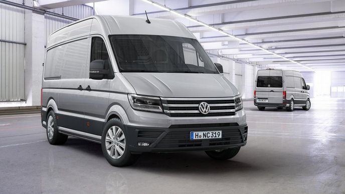 Volkswagen Crafter přijíždí s novým designem i moderní technikou