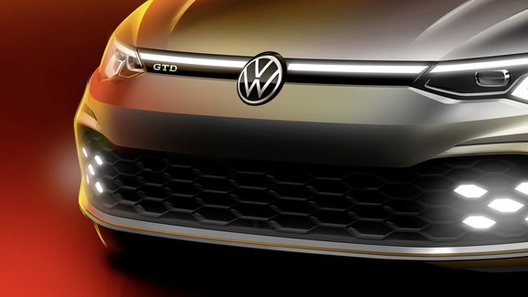 Volkswagen Golf GTD se poodhaluje světu. Svítí jako elektrický mercedes