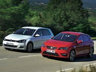 Volkswagen Golf VII vs. Seat Leon 