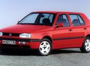 Volkswagen Golf třetí generace se vyráběl v letech 1991 až 1997, kdy byl vystřídán čtvrtou generací.