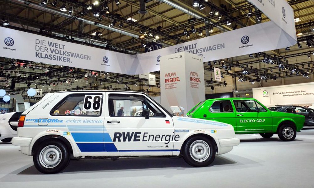 V roce 1984 vyvinul Volkswagen ve spolupráci s RWE elektrickou verzi Golfu II nazvanou Golf citySTROMer.