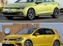 Volkswagen Golf - srovnání generací