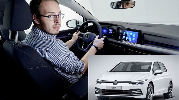 První dojmy z nového VW Golf VIII? Trochu jako návrat do budoucnosti