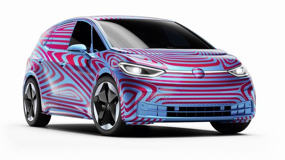 Volkswagen spustil předprodej elektrického modelu ID.3. Zatím jej jen poodhalil