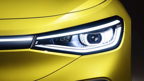 Volkswagen ID.4 poodhaluje světelnou techniku. Umí na vás kulit oči
