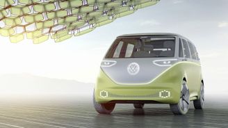 VW ID Buzz: Koncept elektrického mikrobusu zvládne i autonomní jízdu