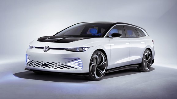 VW ID. Space Vizzion: Stylová vize elektrického kombíku budoucnosti
