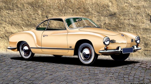 Volkswagen Karmann-Ghia (1955–1974): Ve třech to jde lépe