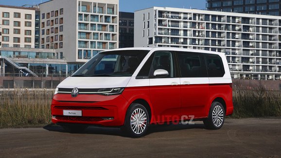 Nový Volkswagen Multivan T7 se blíží. Takhle nějak bude vypadat