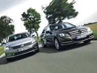 Volkswagen Passat 1.8 TSI vs. Mercedes-Benz C 180