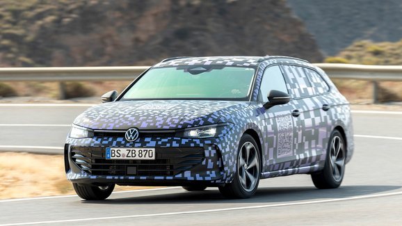 Nový VW Passat Variant odkrývá karty. Dost naroste. Poctivé motory zůstanou