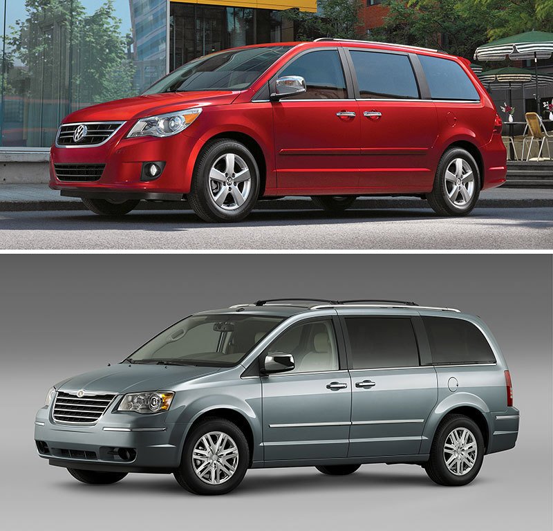 Volkswagen Routan vs Chrysler Town and Country