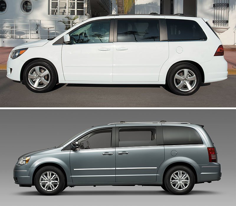 Volkswagen Routan vs Chrysler Town and Country