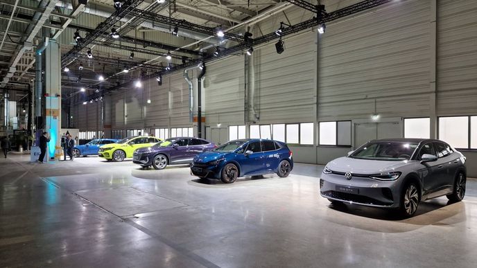 Takhle to vypadá ve vznikající gigafactory Volkswagenu v Salzgitteru.