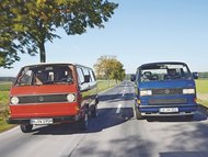 Volkswagen T3 chlazený vzduchem vs. vodou