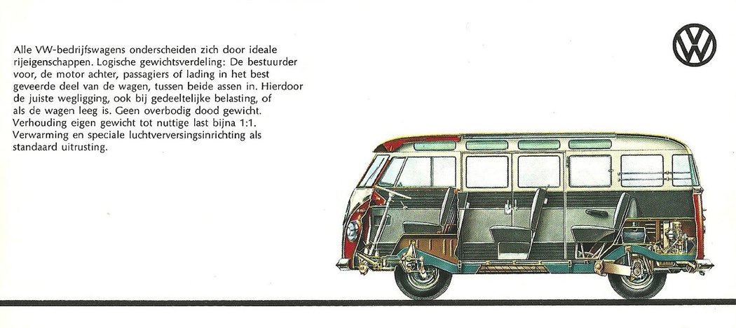 Volkswagen Transporter T1 - reklamní brožury