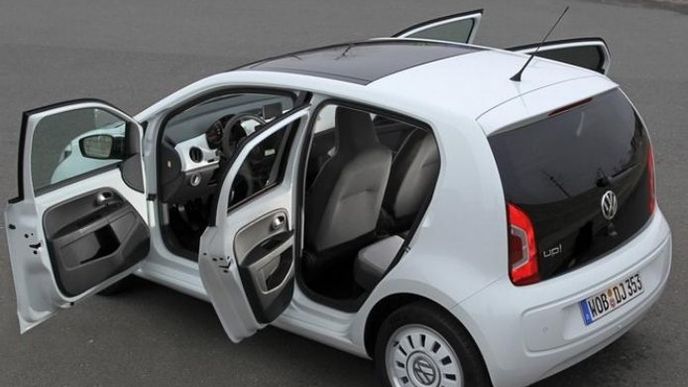 Volkswagen Up!, z něhož bude nový elektromobil vycházet