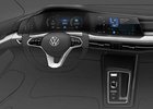 Nový VW Golf VIII ukazuje evoluci designu a revoluci v kabině