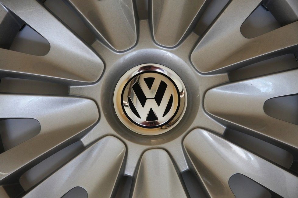 Logo německé automobilky Volkswagen.